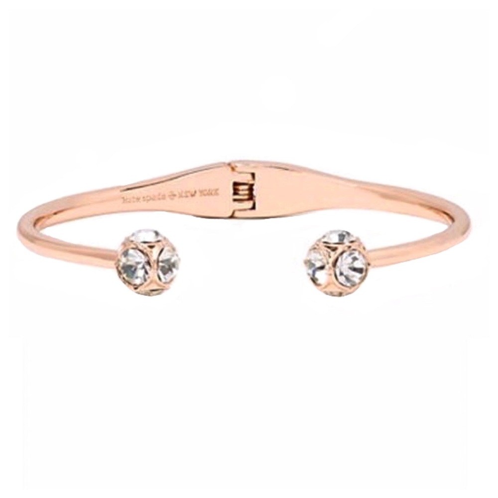 KATE SPADE • Rose Gold Lady Marmalade Cuff Bracelet